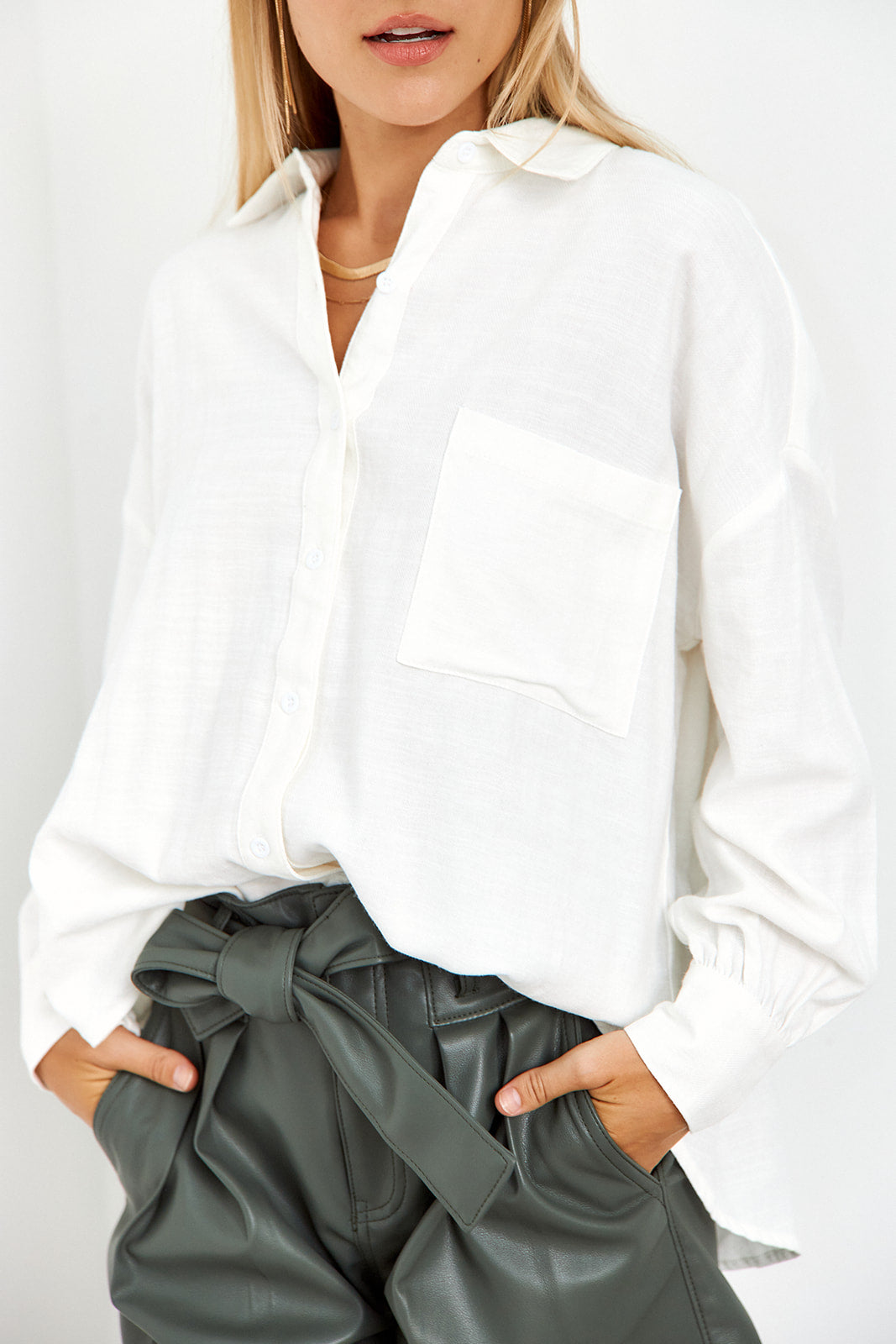 Colette Button Down