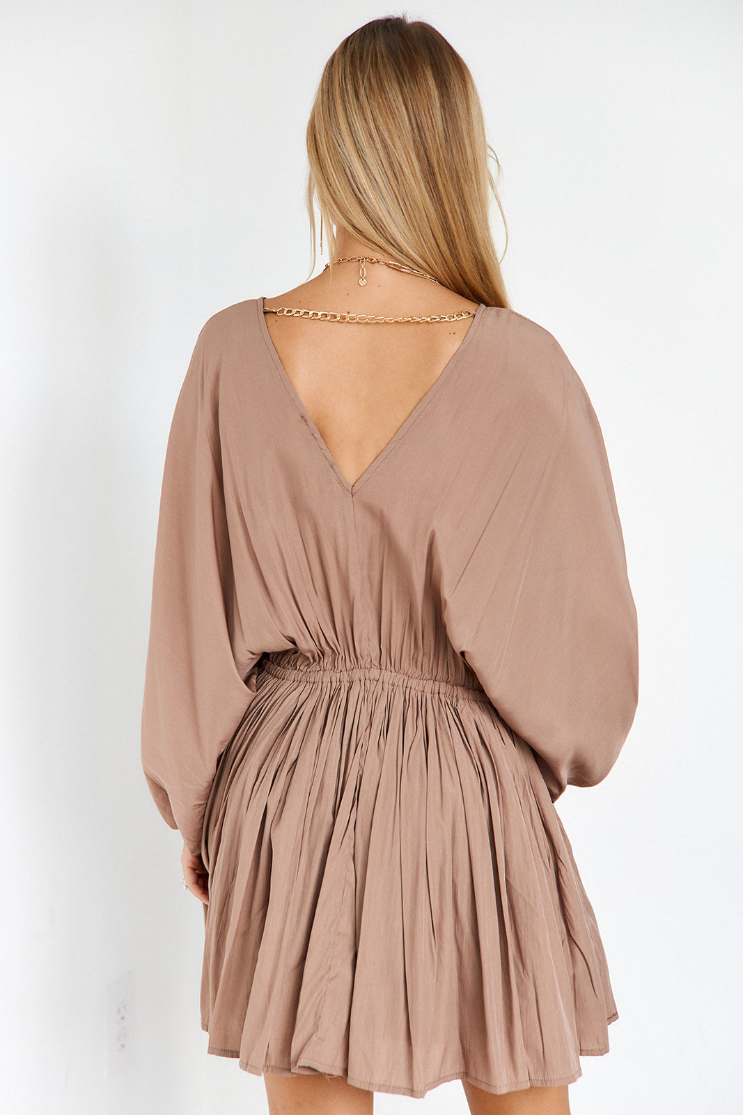 SALE - Noble Chain Detail Mini Dress