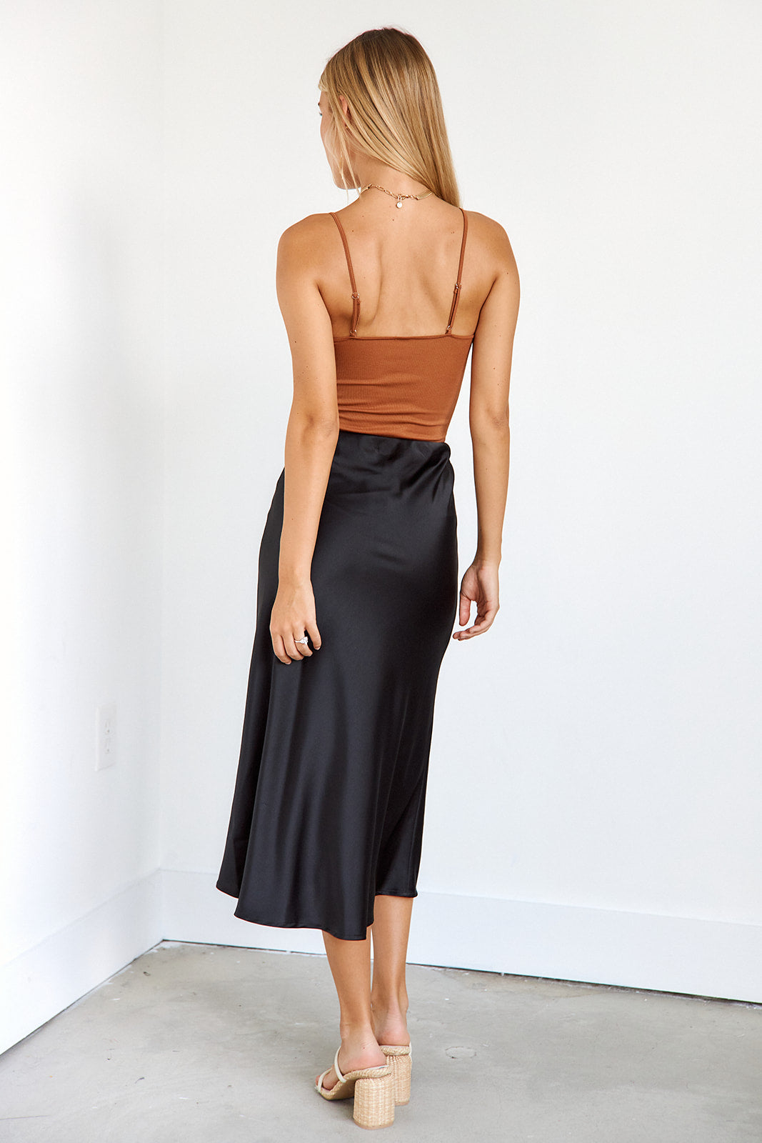 SALE - Kori Slip Midi Skirt