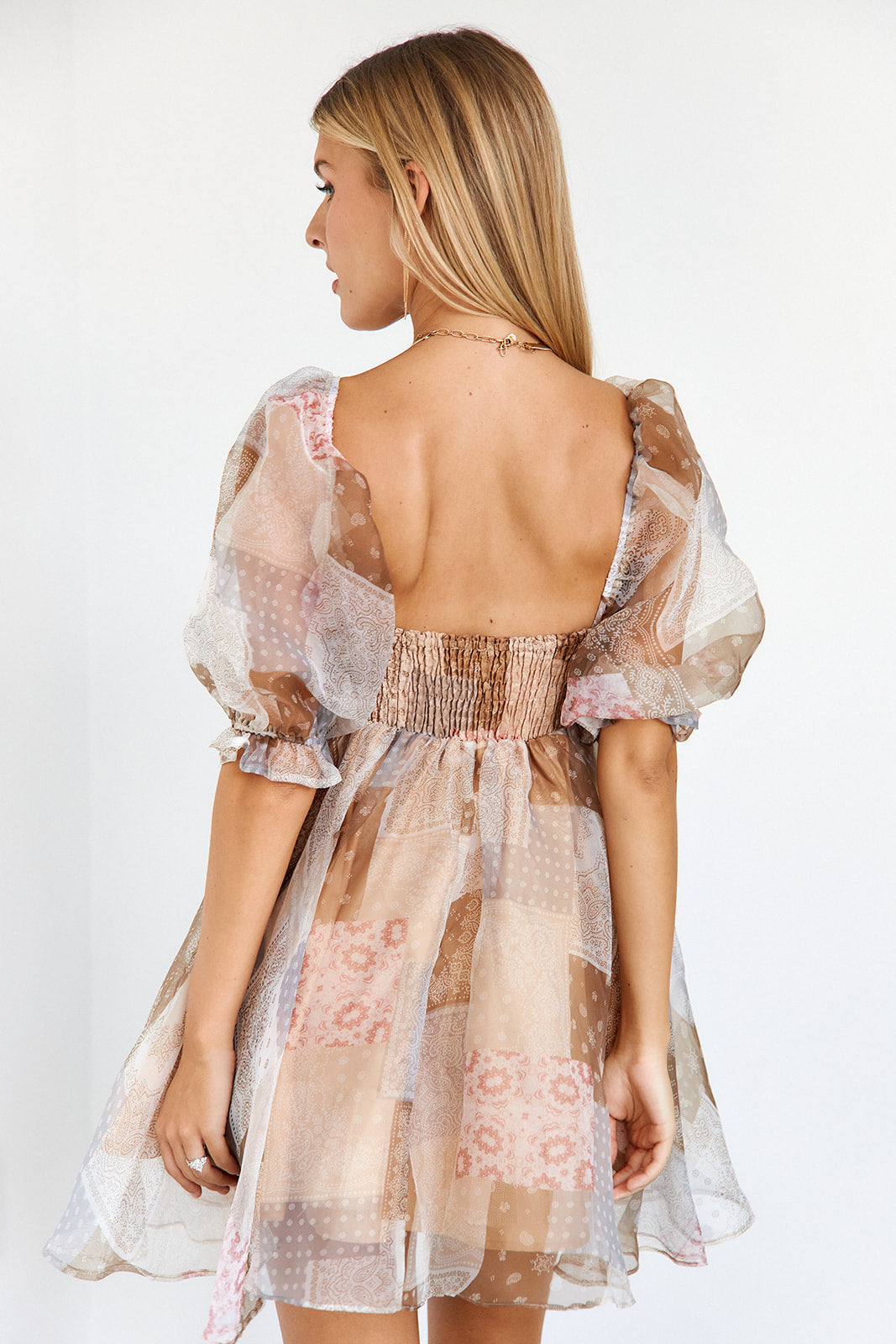 SALE- Pixie Puff Sleeve Dress