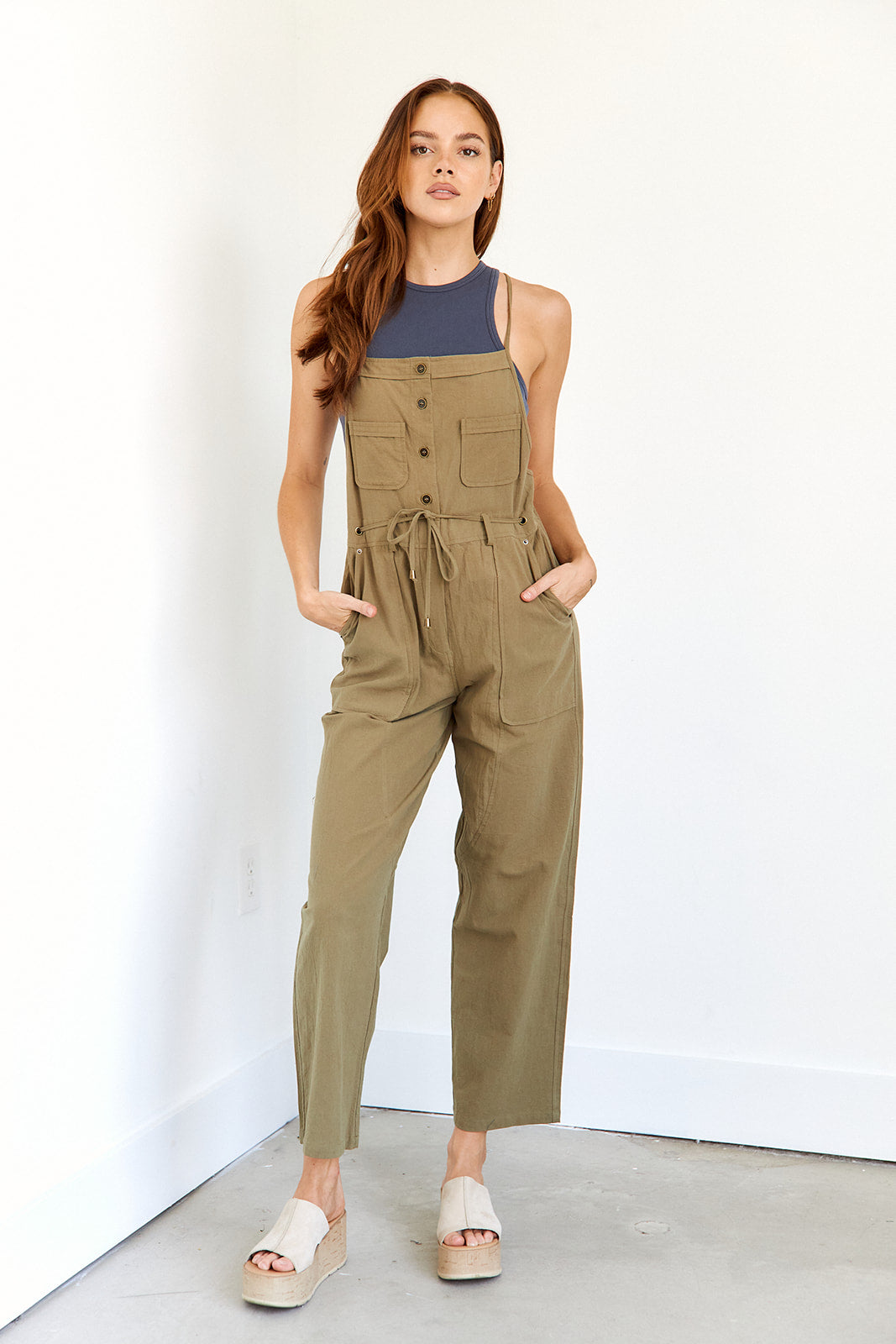 SALE- Felichia Tie Jumpsuit