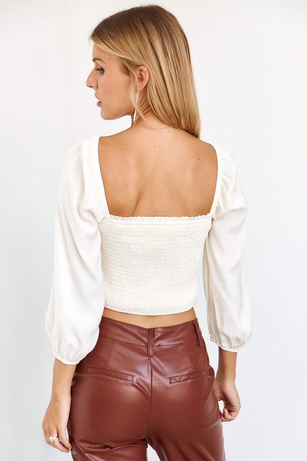 SALE - Kynlee Puff Sleeve Blouse