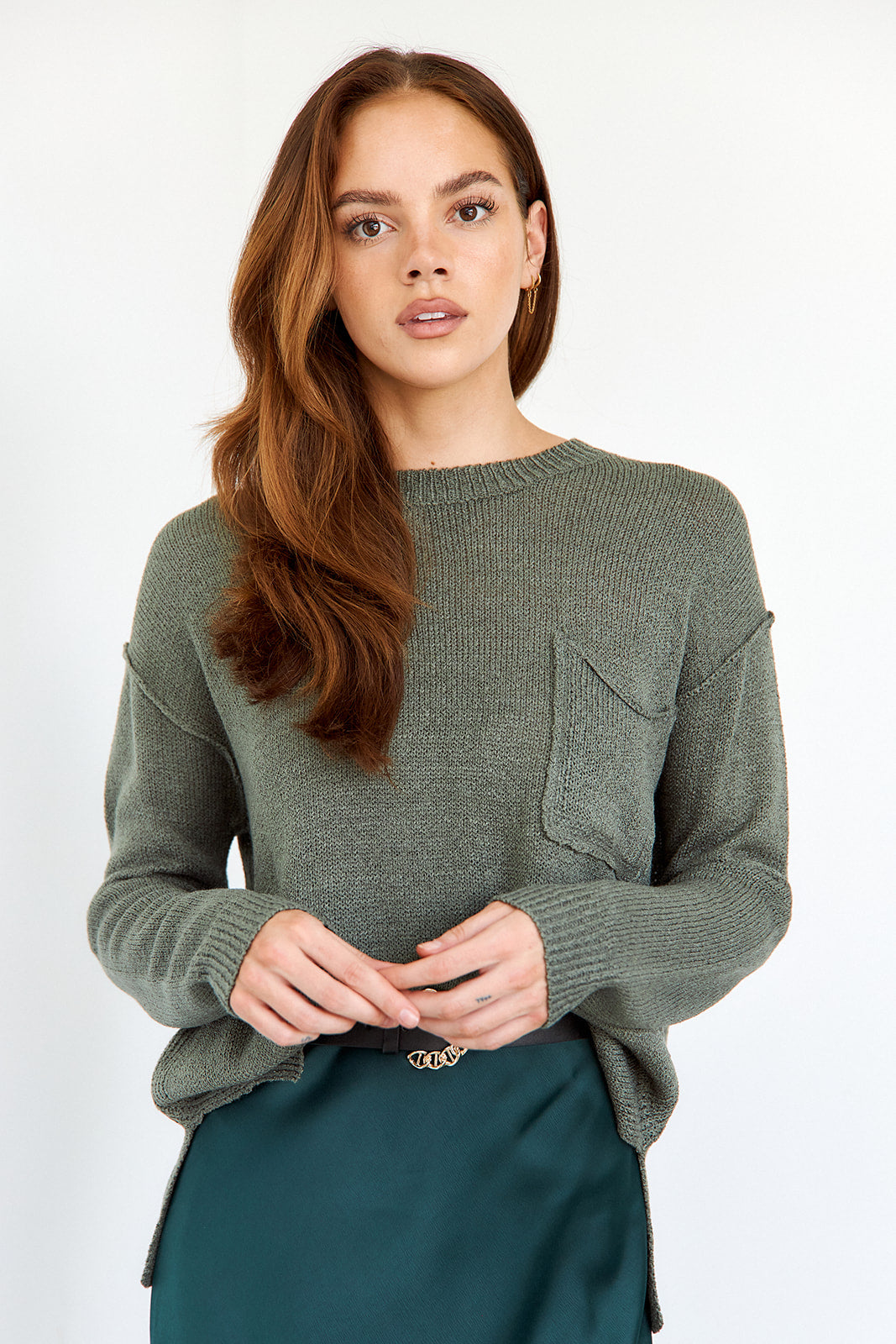 SALE - Danni Pocket Detail Sweater