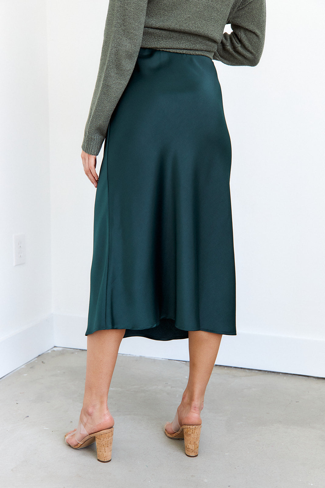 SALE - Kori Slip Midi Skirt