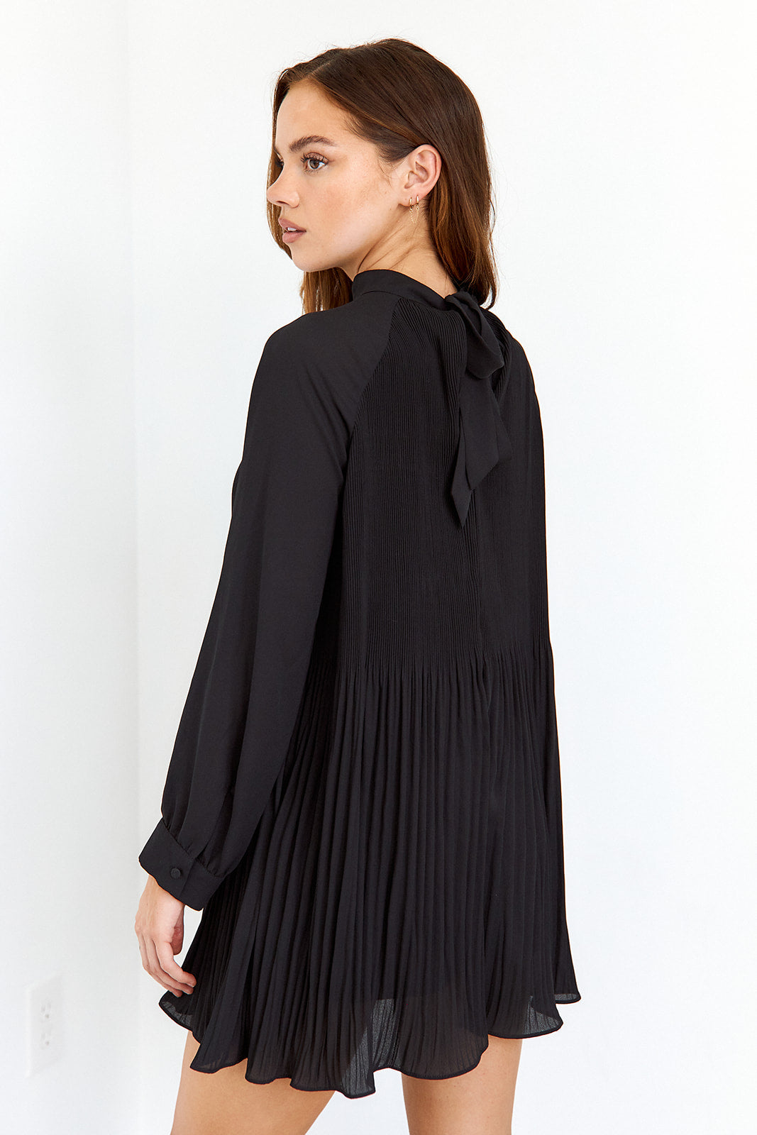 SALE - Poppy Pleated Mini Dress