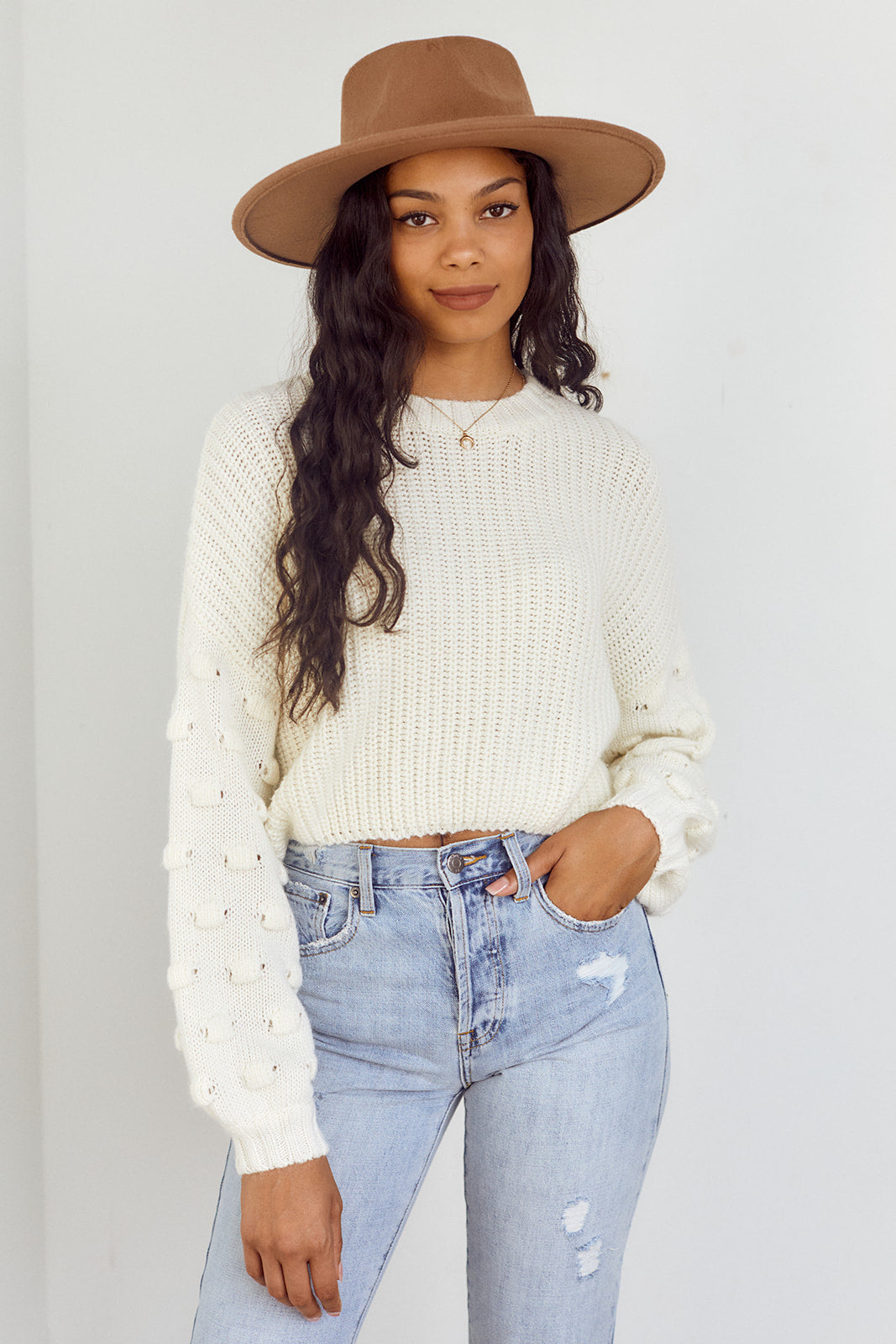 Cowley Flat Brim Ribbon Strap Fedora Hat