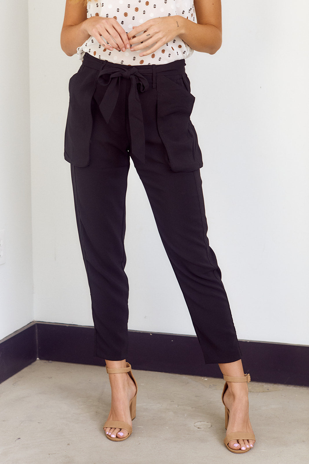 Collata Paper Bag Waist Pants