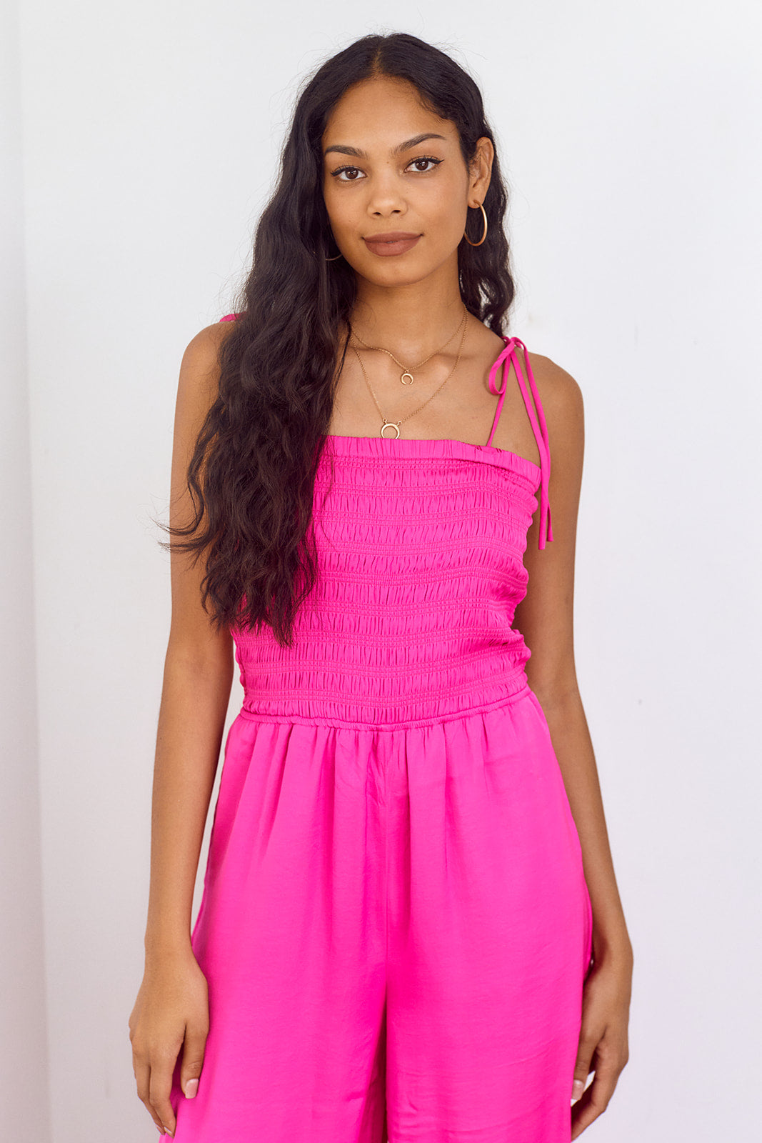 Camille Smocked Jumpsuit