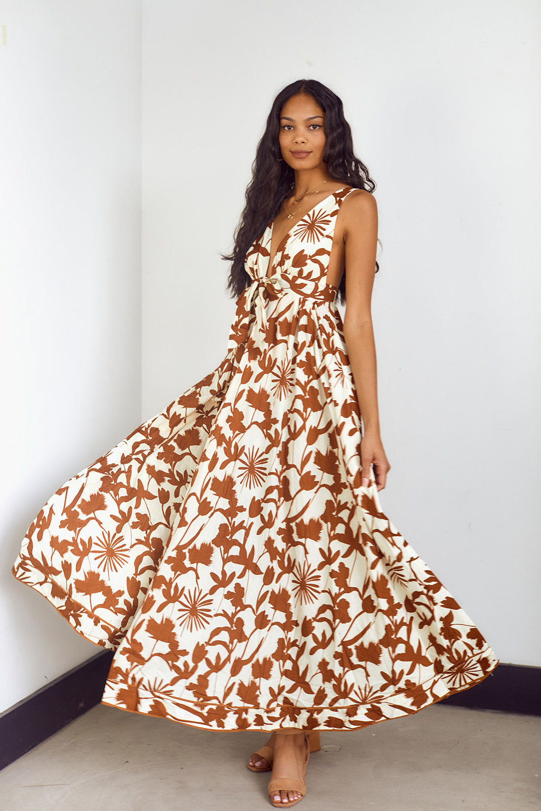 Kimber Floral Maxi Dress