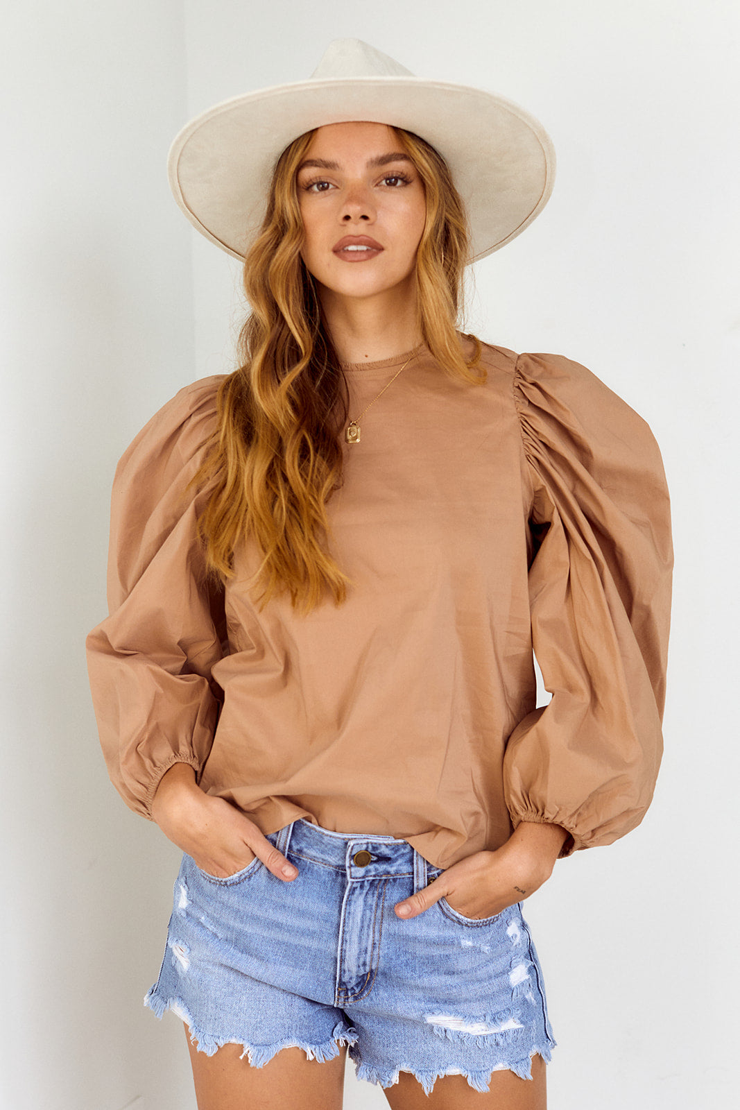 Rowe Puff Sleeve Blouse