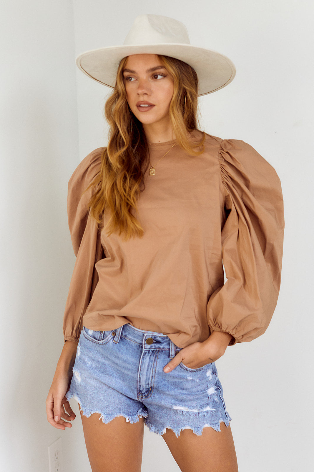 Rowe Puff Sleeve Blouse