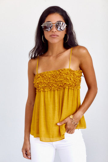 Kaynon Ruffle Detail Blouse