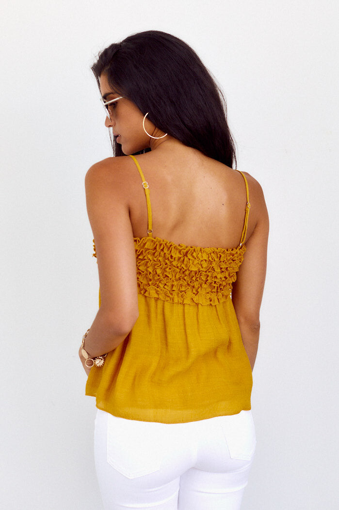 Kaynon Ruffle Detail Blouse