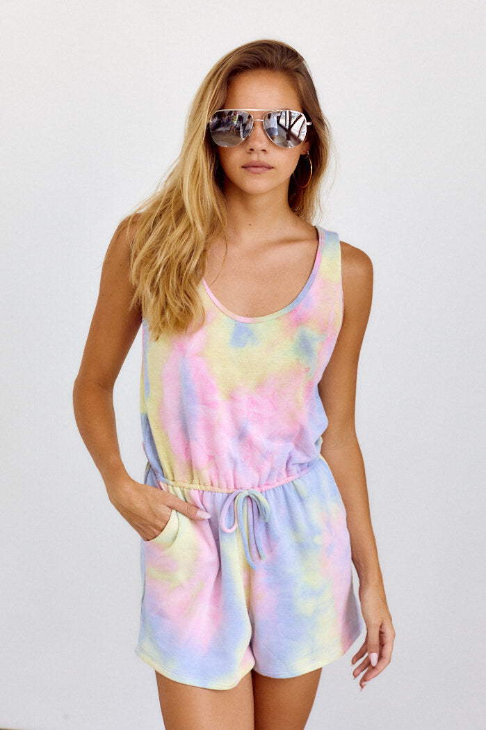 Staton Tie Dye Romper