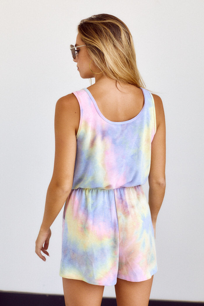 Staton Tie Dye Romper