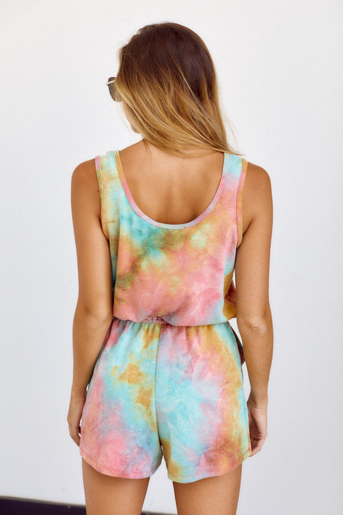 Staton Tie Dye Romper