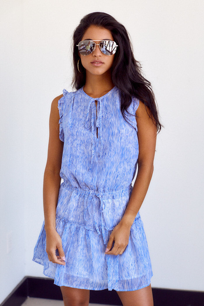 Journie Ruffle Detail Smocked Waist Dress