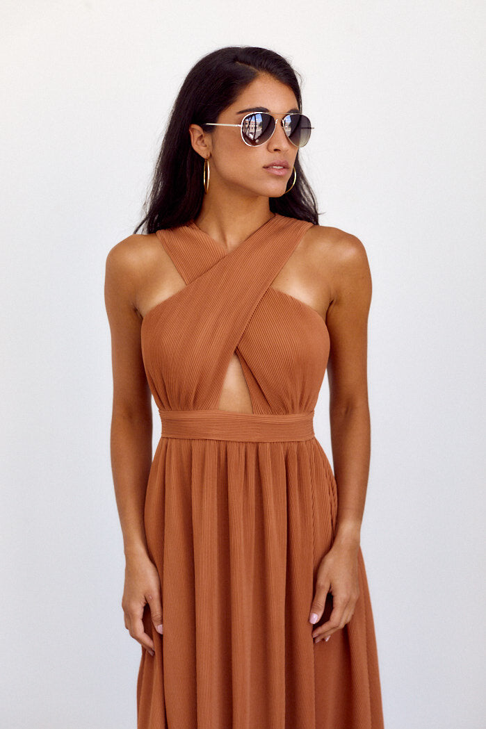 Isla Cutout Midi Dress