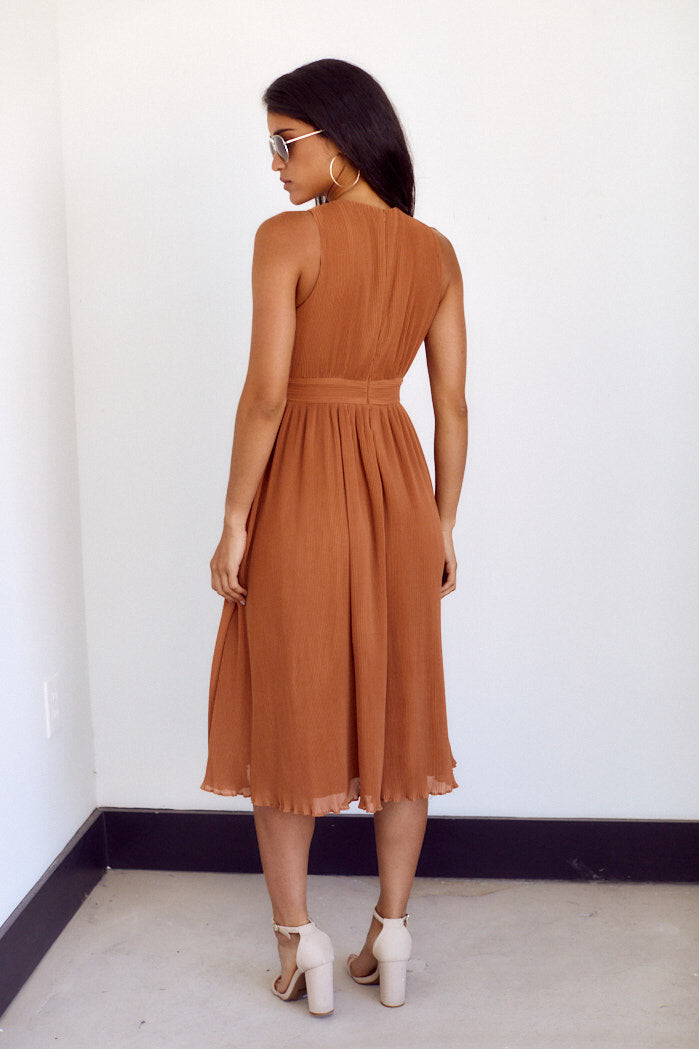 Isla Cutout Midi Dress