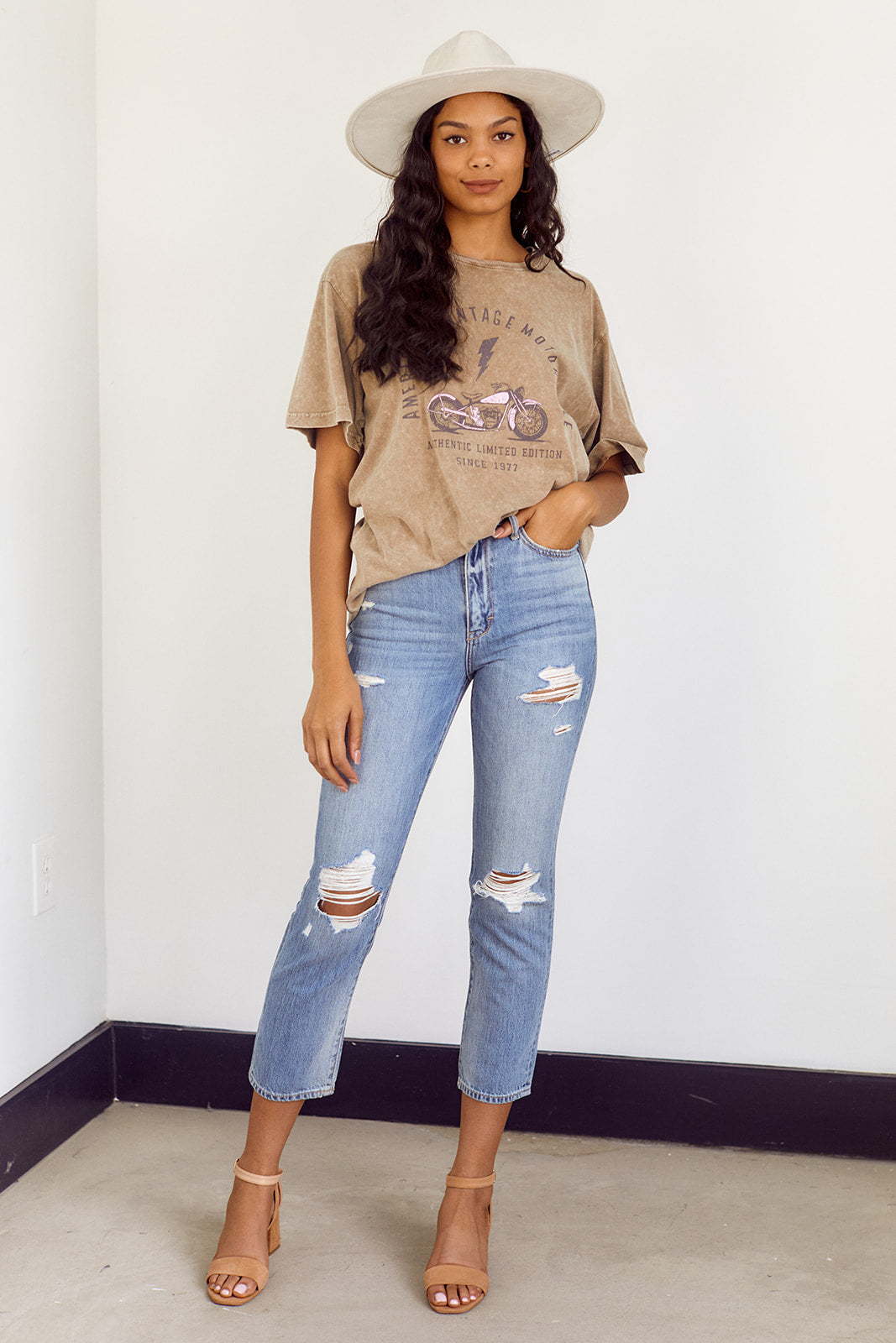 American Vintage Mineral Washed Graphic Tee