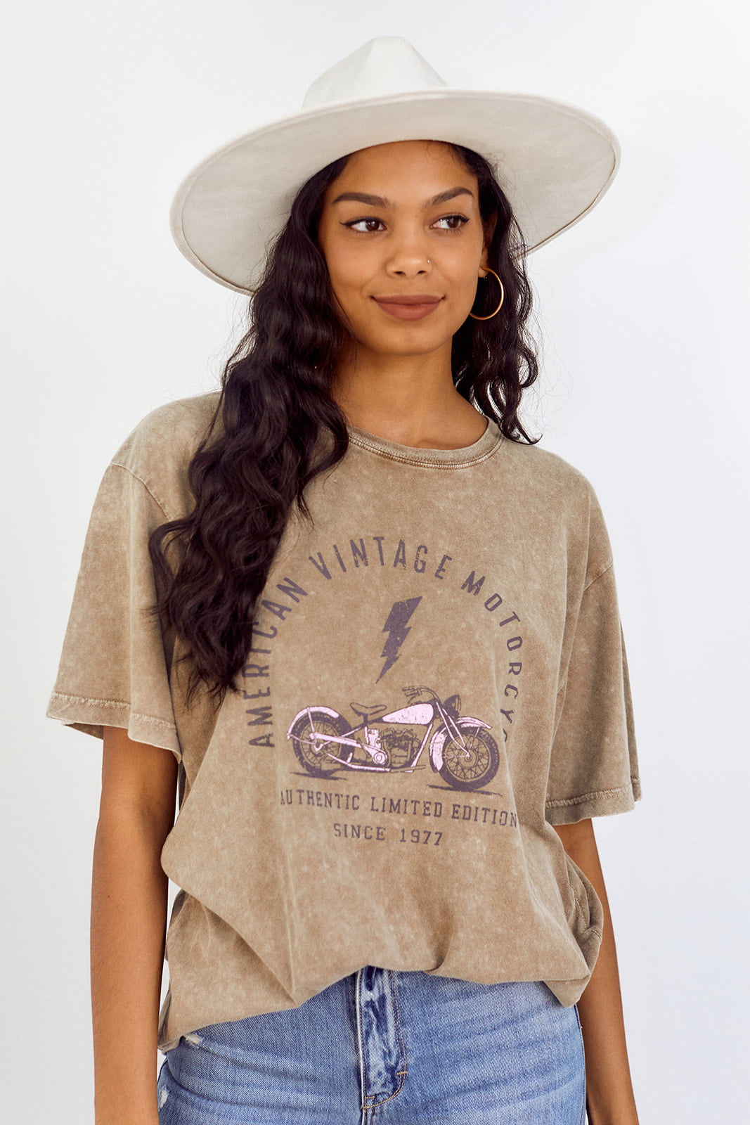 American Vintage Mineral Washed Graphic Tee