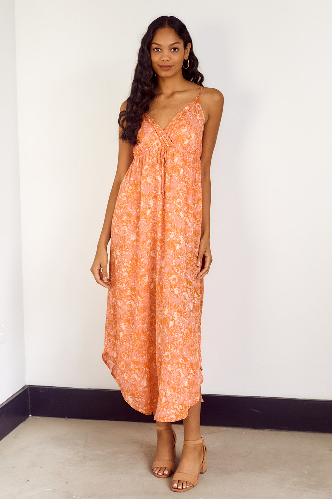 Surrey Tie Waist Maxi Dress