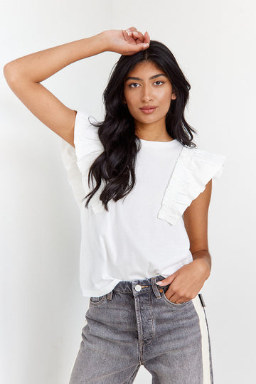SALE- Harley Ruffle Tee