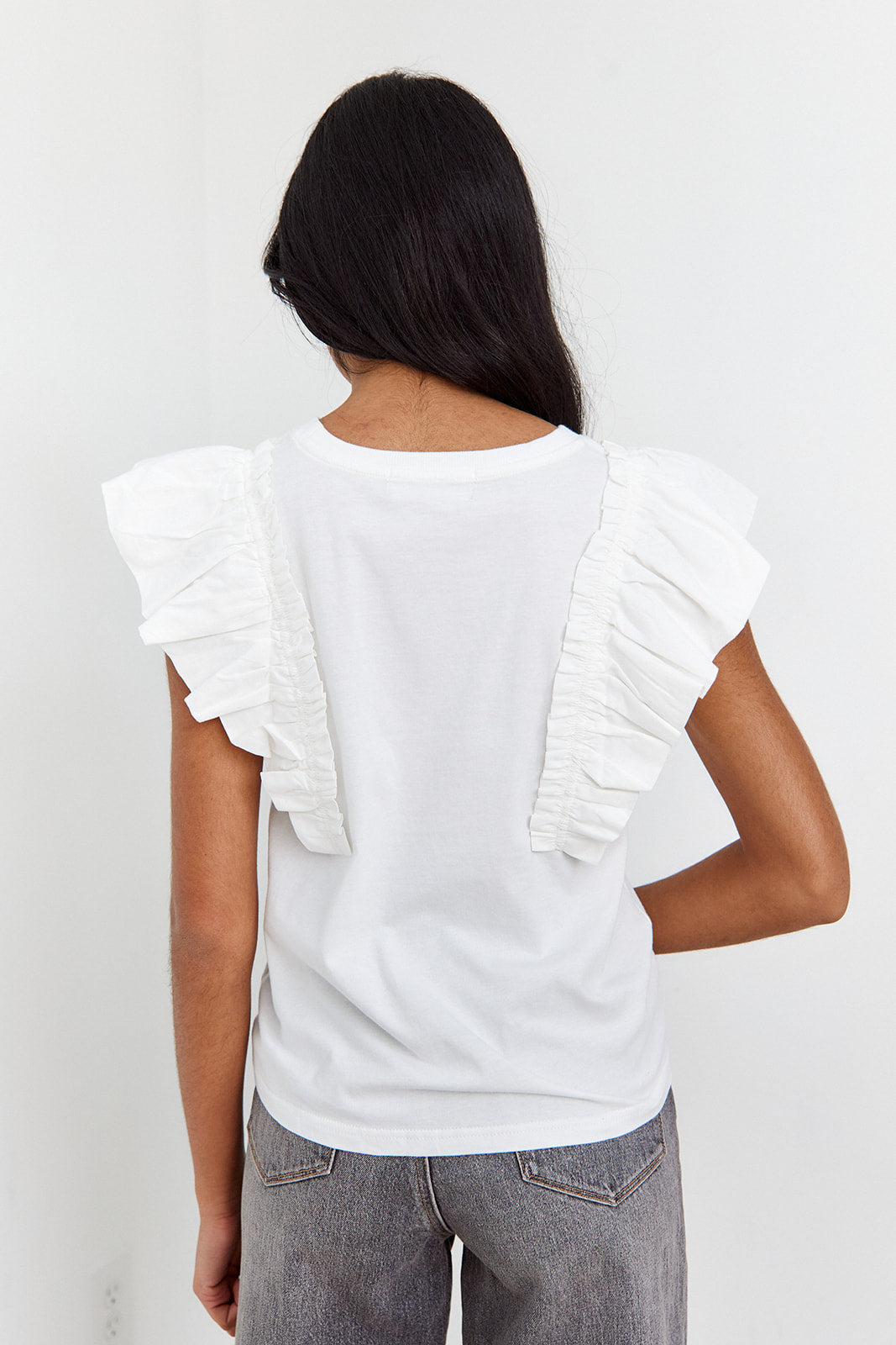 SALE- Harley Ruffle Tee