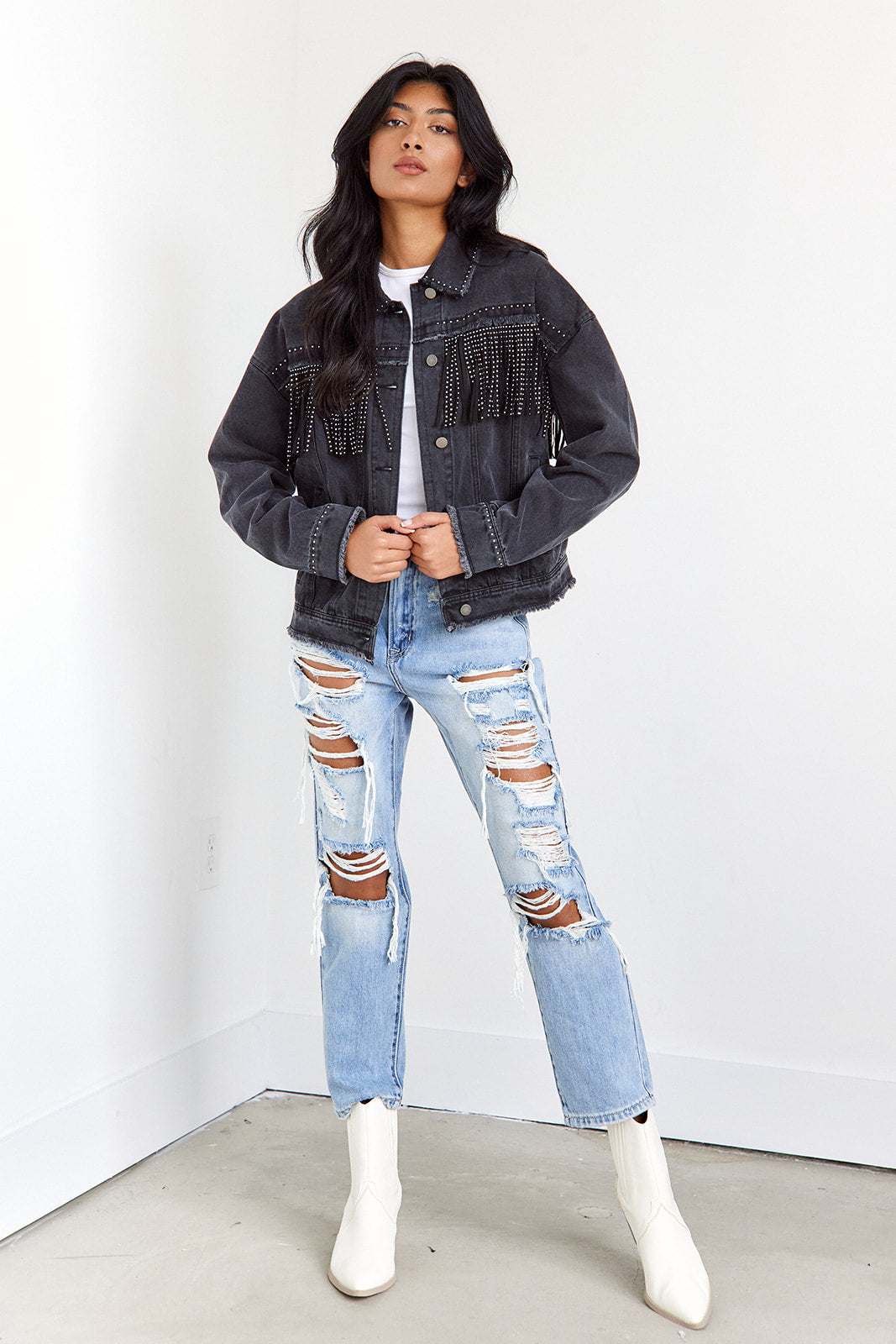 SALE - Freya Fringe Jacket