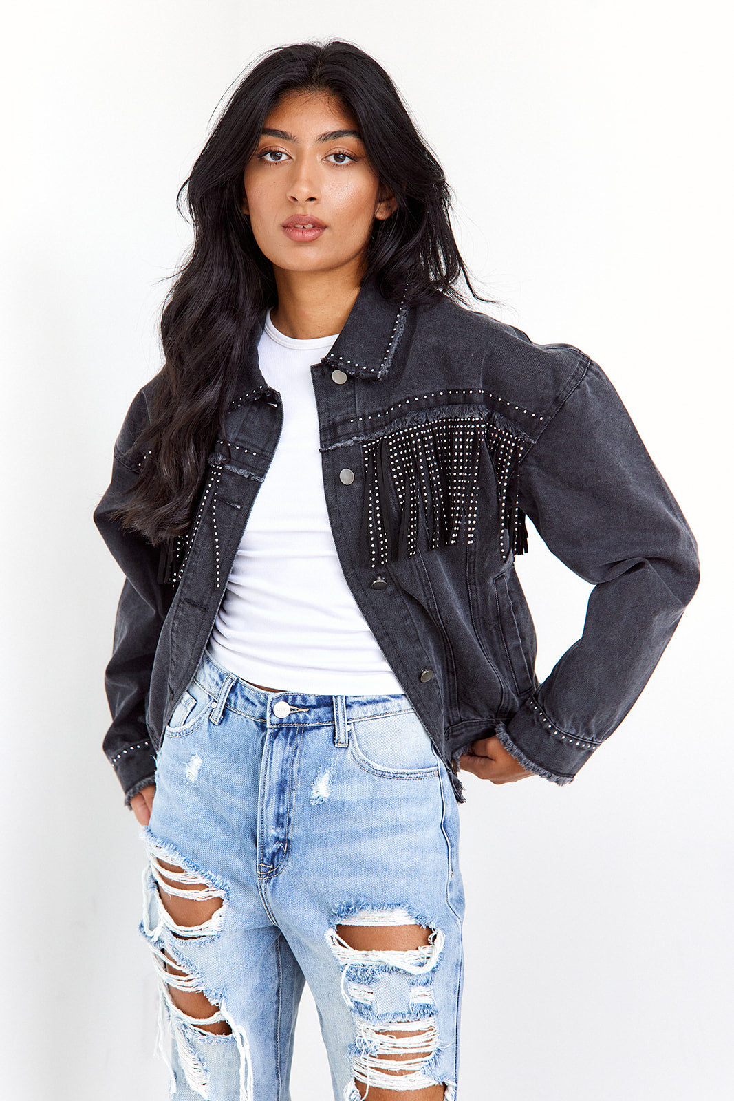 SALE - Freya Fringe Jacket