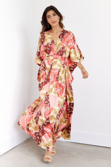 SALE - Rina Kimono Maxi Dress