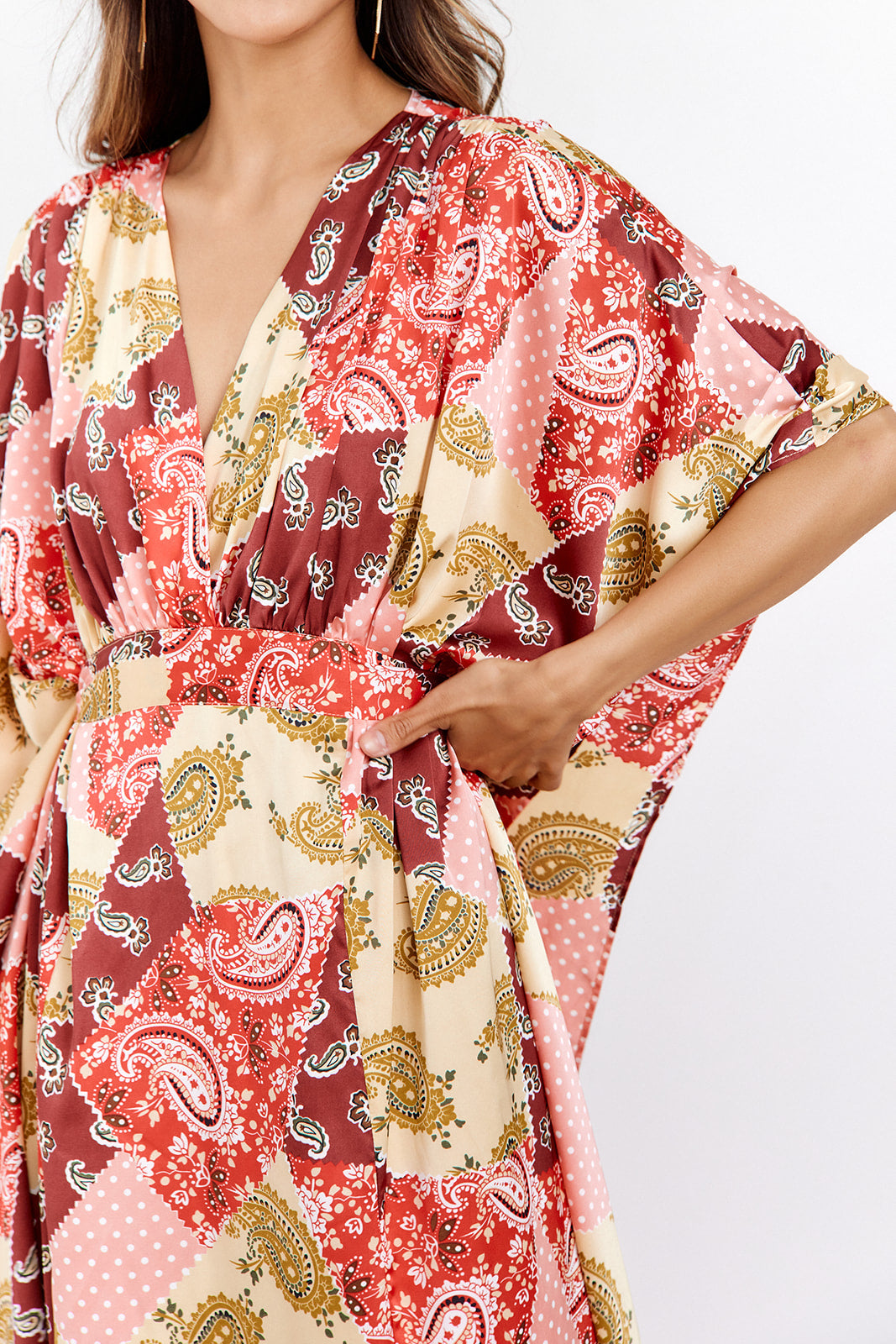 SALE - Rina Kimono Maxi Dress