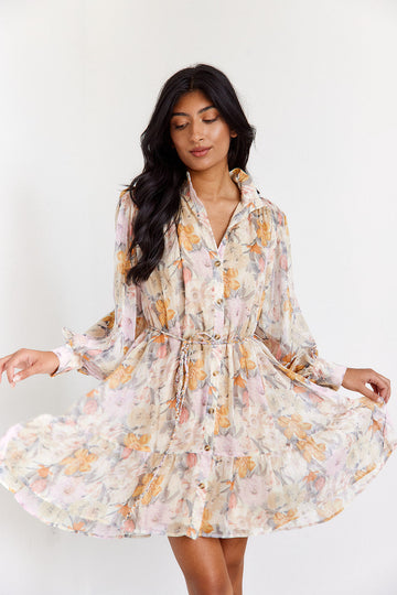 Acacia Floral Mini Dress