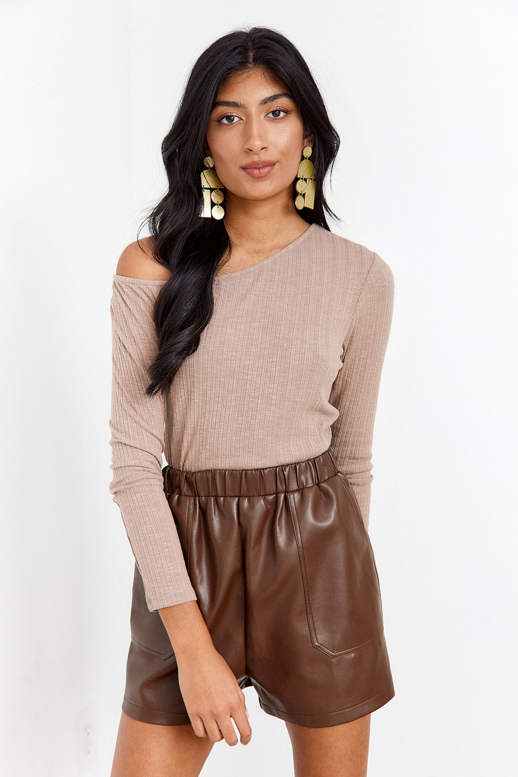 SALE - Z Supply Jane Rib One Shoulder Top