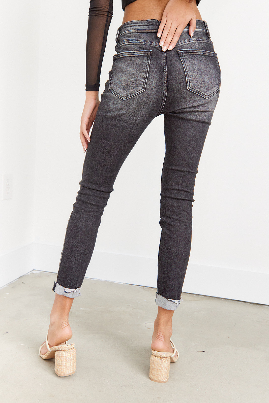Leilani Roll Hem Skinny Jean