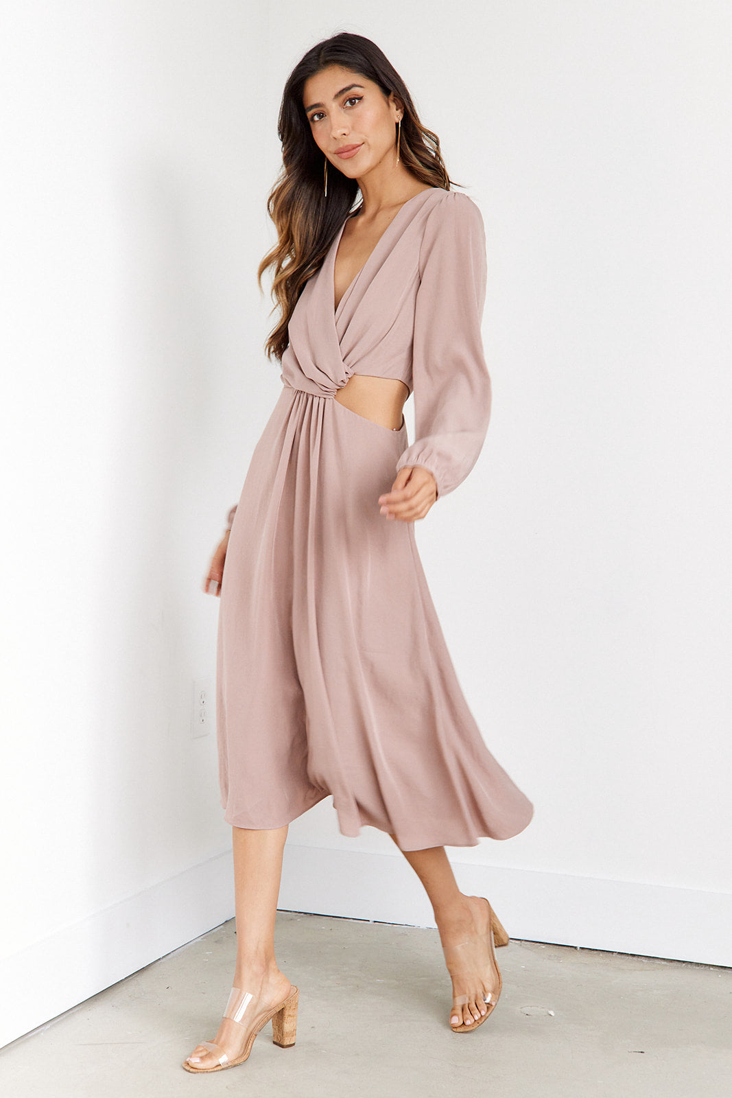 SALE - Legacy Cut Out Midi Dress