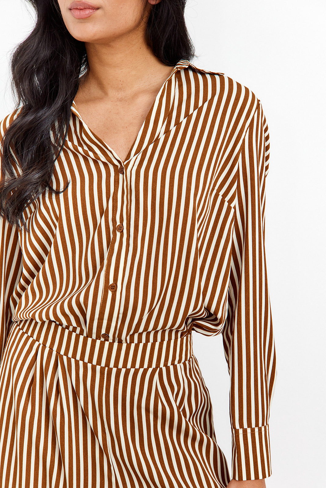 SALE- Berkeley Striped Button Down