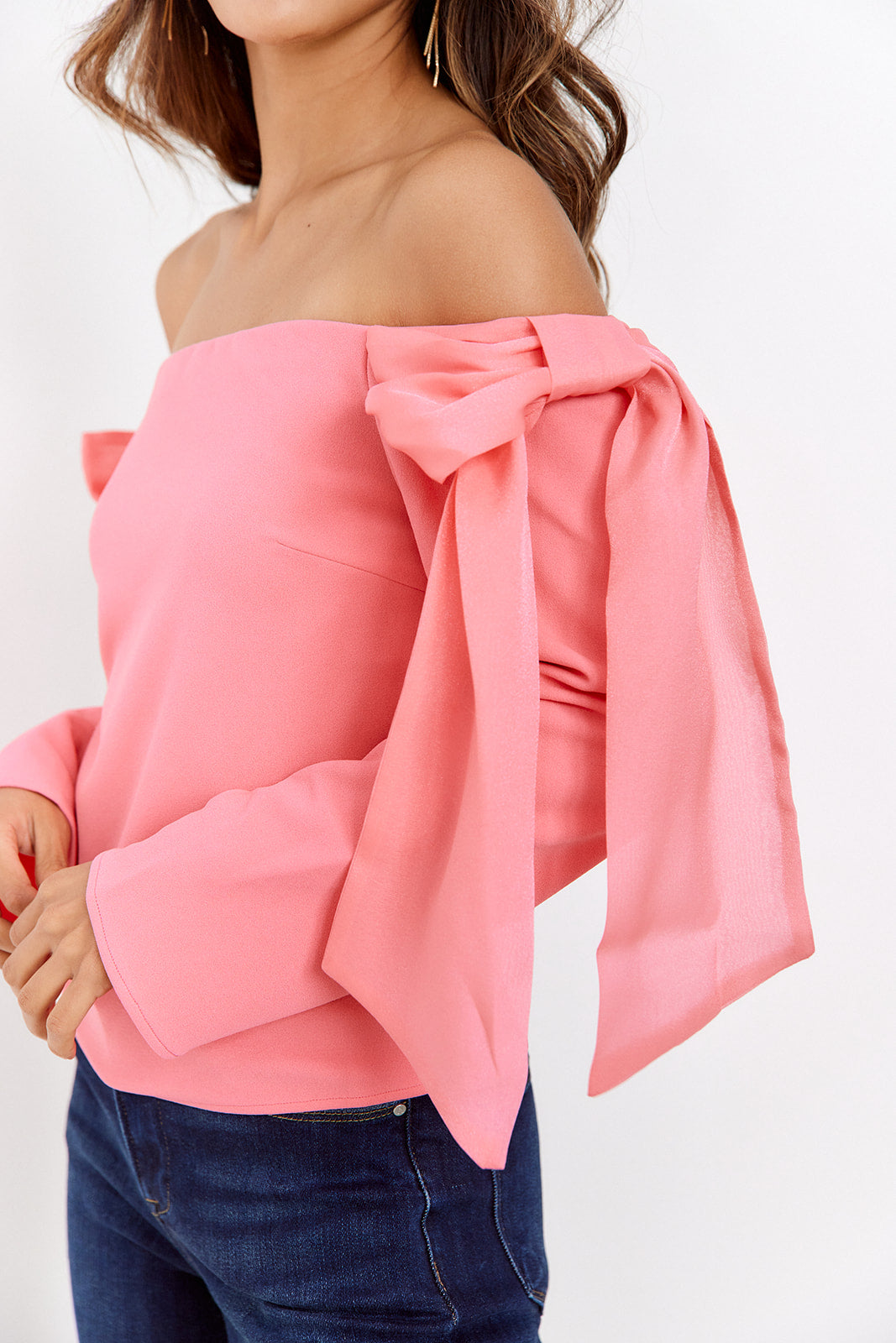 SALE - Kilah Bow Detail Blouse