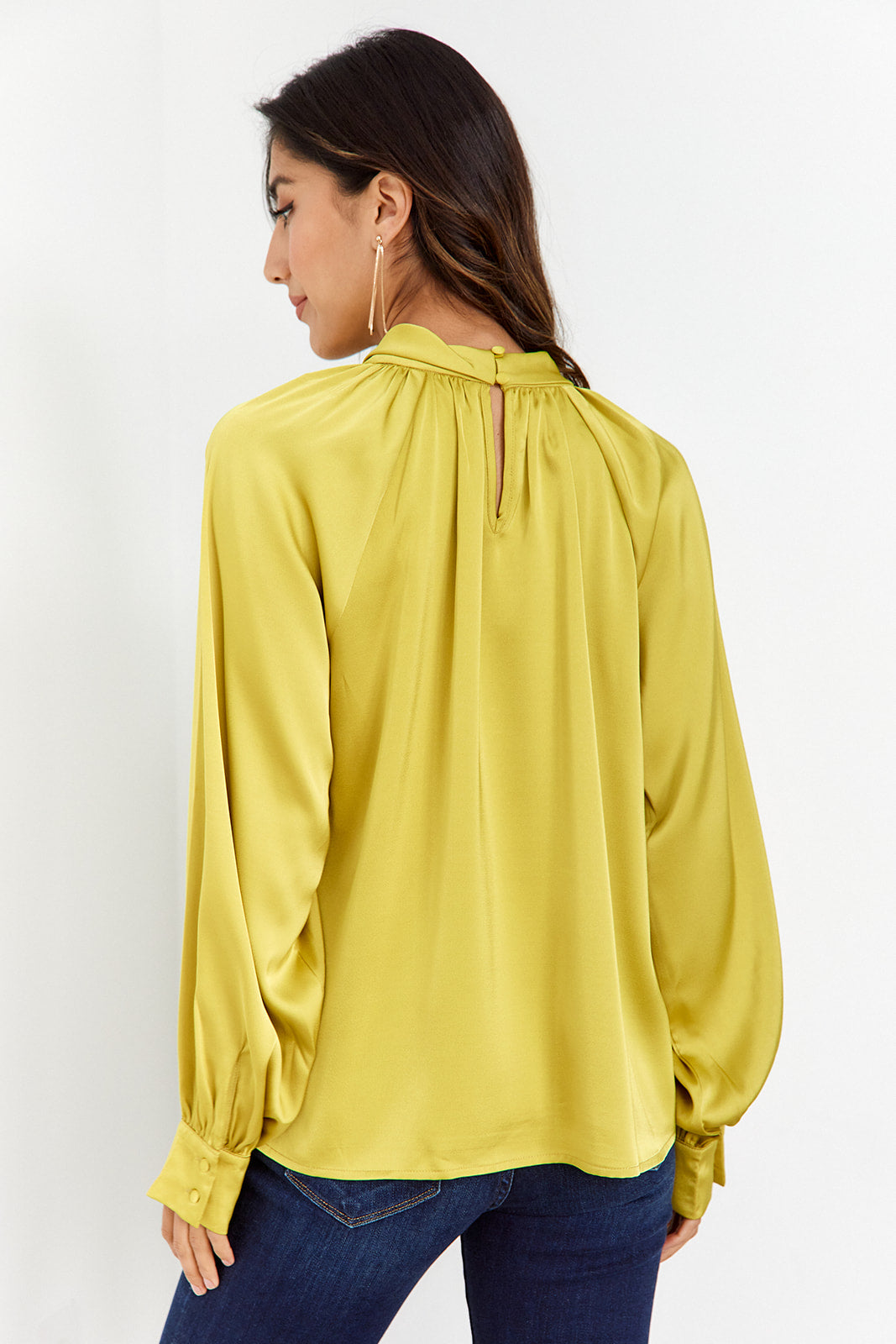 SALE - Yareli Satin Blouse