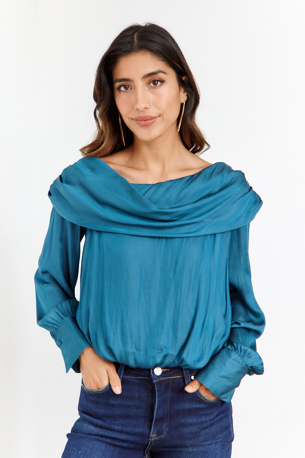 SALE- Carleen One Shoulder Blouse