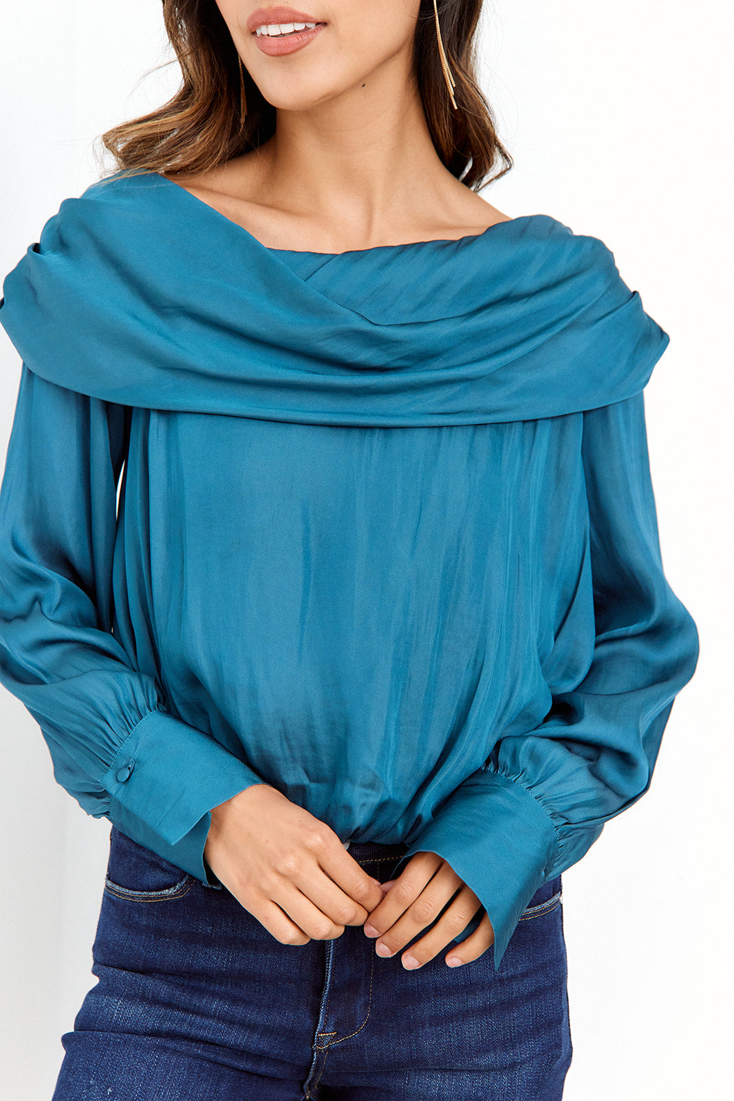 SALE- Carleen One Shoulder Blouse
