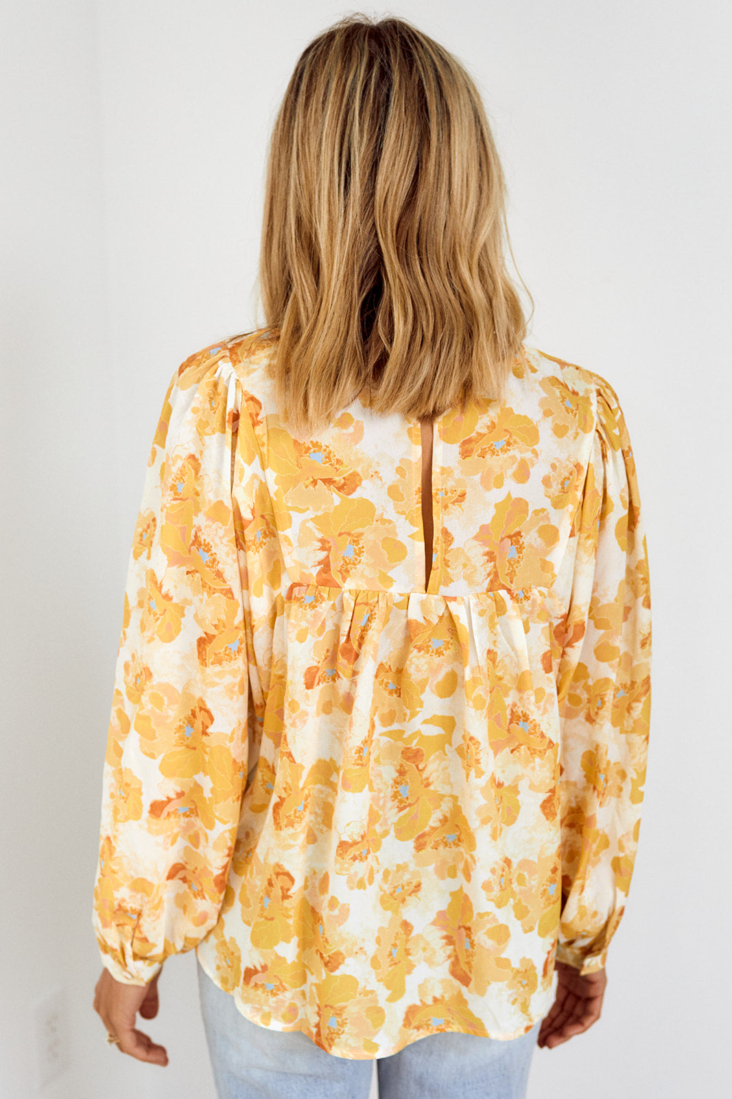 Milton Floral Long Sleeve Blouse