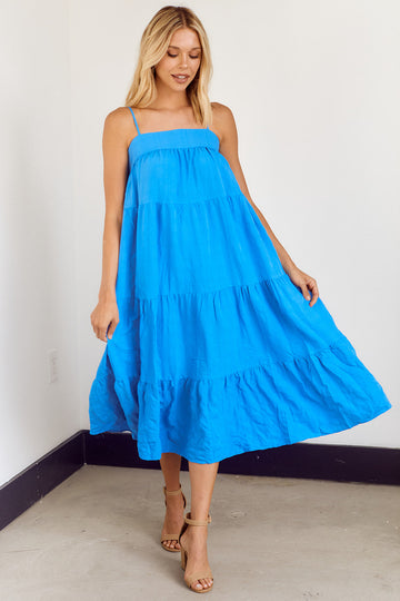 Boca Tiered Midi Dress