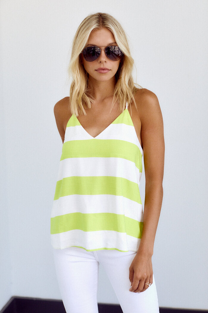 Tia Striped Swing Tank