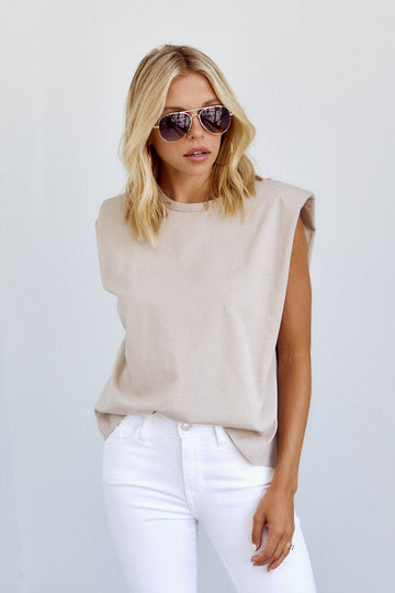 Crosby Shoulder Pad Tee
