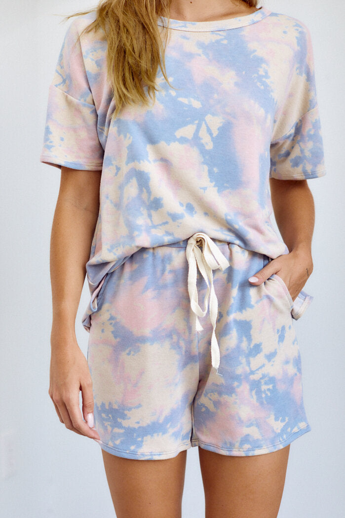 Chloe Tie Dye Lounge Short