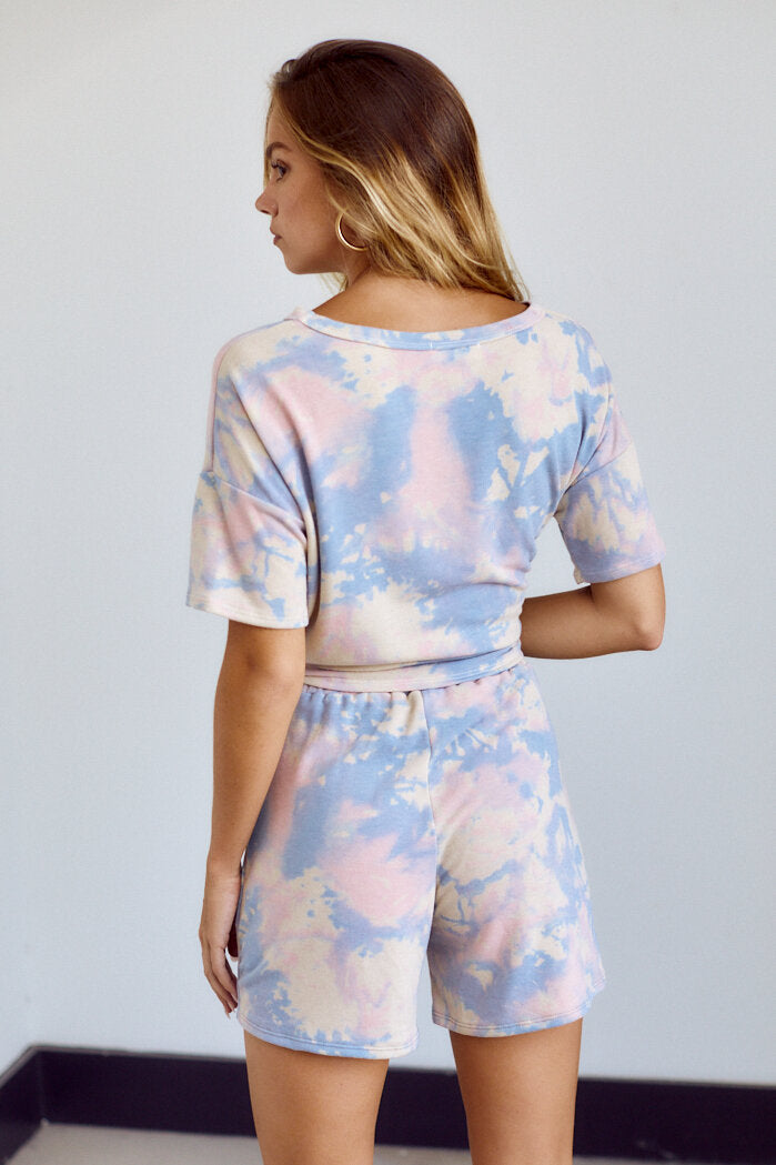 Chloe Tie Dye Lounge Short