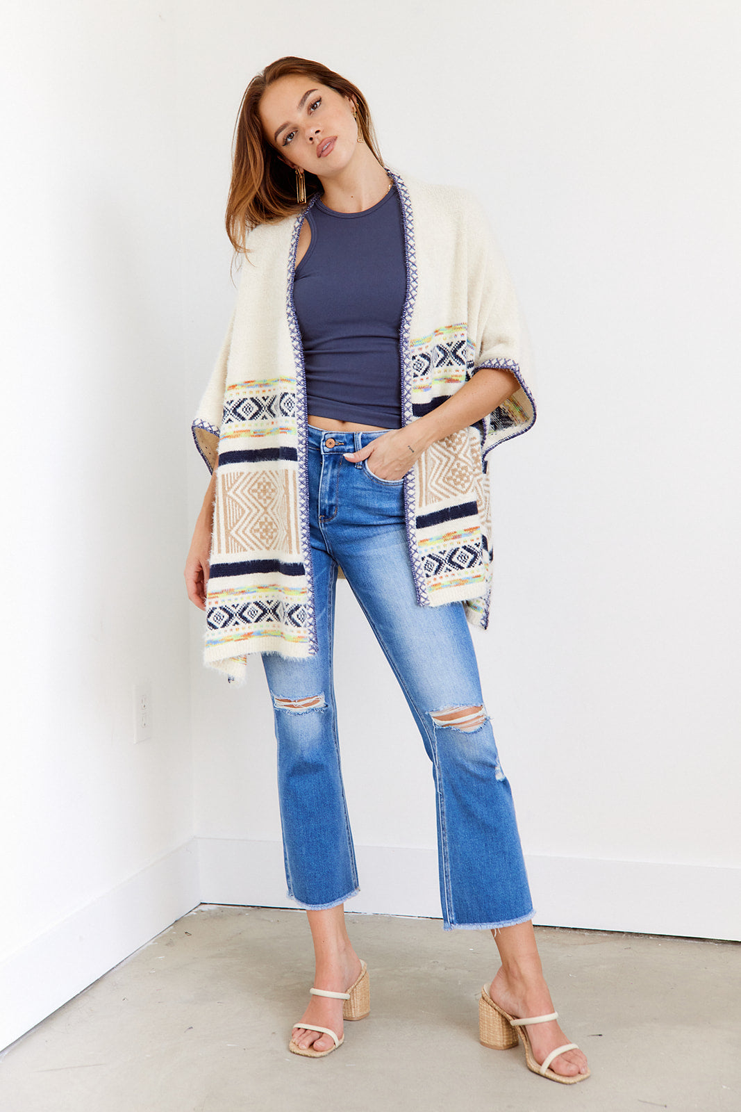 SALE - Rue Printed Cardigan