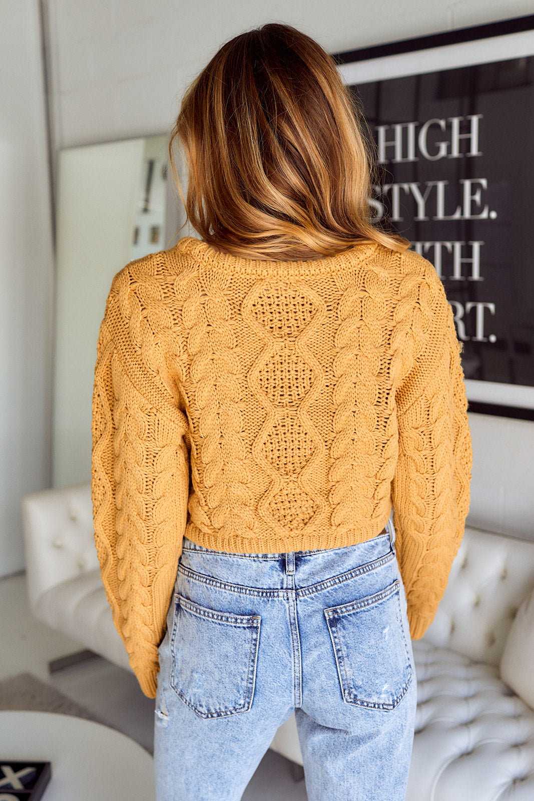 Sansing Tie Waist Sweater