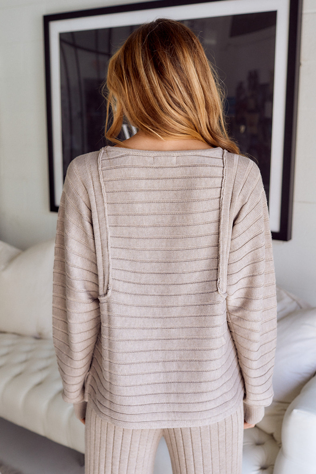 Juliet Ribbed Lounge Top
